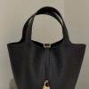 Black (gold hardware)