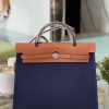 Navy with (tan leather)