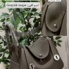 Grayish taupe (silver hardware)