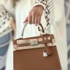 Camel brown (silver hardware)
