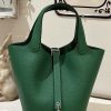 Green (silver hardware)