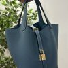 Blue (gold hardware)