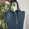 Blue (silver hardware)