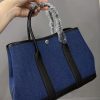 Denim blue (black leather)