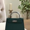 Green (silver hardware)