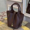 Dark brown (gold hardware)