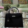 Black (silver hardware)