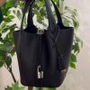 Black (silver hardware)