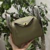 Olive green (gold hardware)