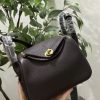 Dark brown (gold hardware)