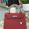 Red (silver hardware)