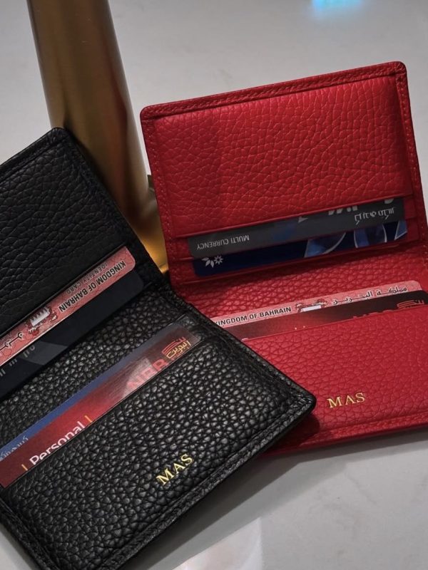 Folding card holder