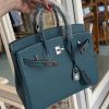 Blue (silver hardware)