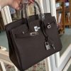 Dark brown (silver hardware)