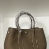 Khaki (silver hardware)