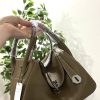 Khaki (silver hardware)