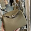 Olive green (silver hardware)