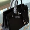 Black (silver hardware)
