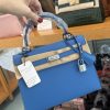 Blue (silver hardware)