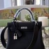 Black (silver hardware)