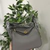 Grey (gold hardware)