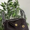 Dark brown (gold hardware)