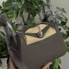 Grayish taupe (silver hardware)