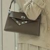 Khaki (silver hardware)