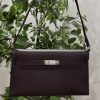 Dark brown (silver hardware)
