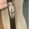 Dark brown (silver hardware)
