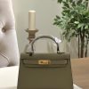 Olive green (gold hardware)