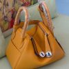 Mustard yellow (silver hardware)